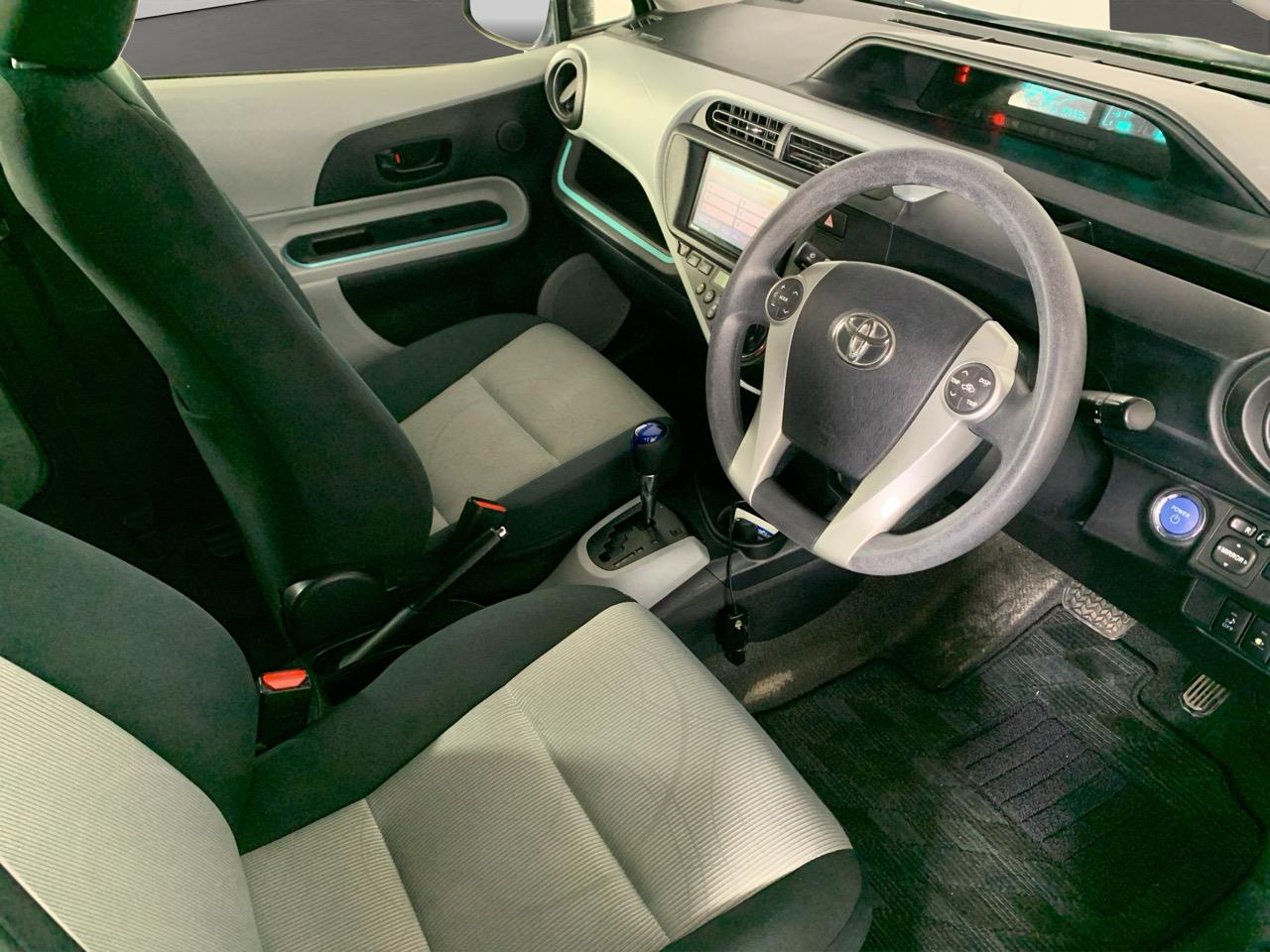 2012 Toyota Aqua S Hatchback HEATED SEATS + PUSH BUTTON START + AUTO LIGHTS