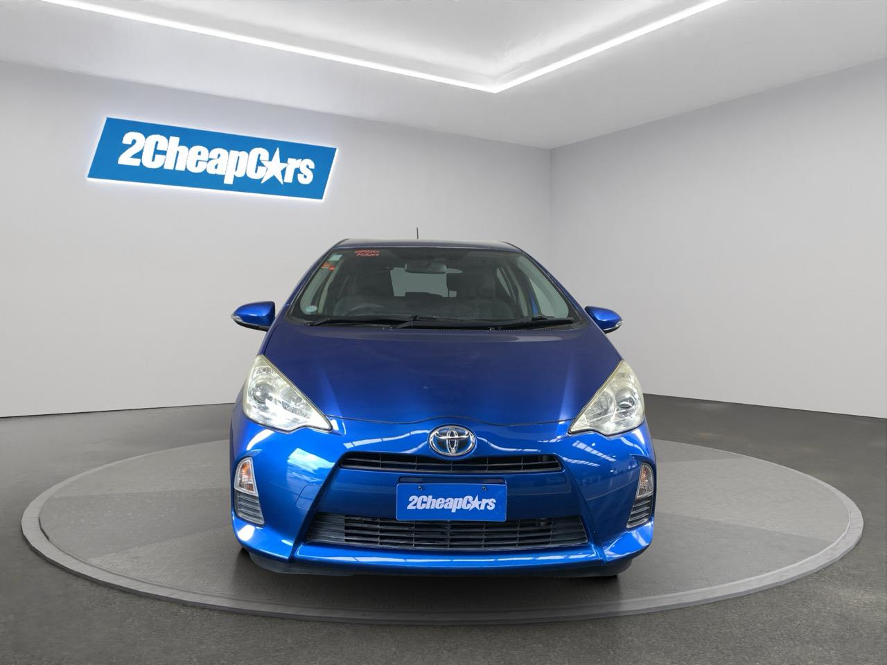 2012 Toyota Aqua S Hatchback HEATED SEATS + PUSH BUTTON START + AUTO LIGHTS