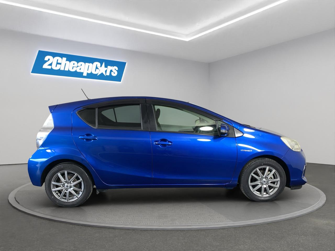 2012 Toyota Aqua S Hatchback HEATED SEATS + PUSH BUTTON START + AUTO LIGHTS