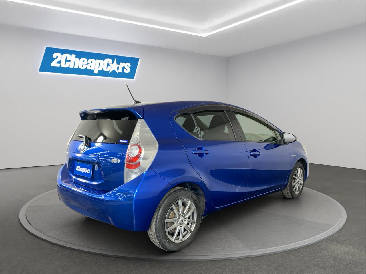 2012 Toyota Aqua S Hatchback HEATED SEATS + PUSH BUTTON START + AUTO LIGHTS