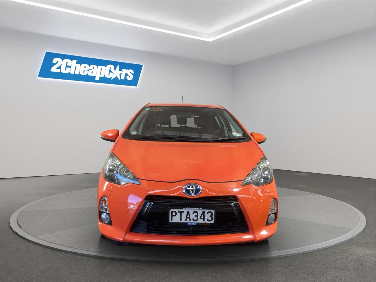 2012 Toyota Aqua Hybrid Hatchback REVERSING CAMERA + AUTO LIGHTS + PUSH START