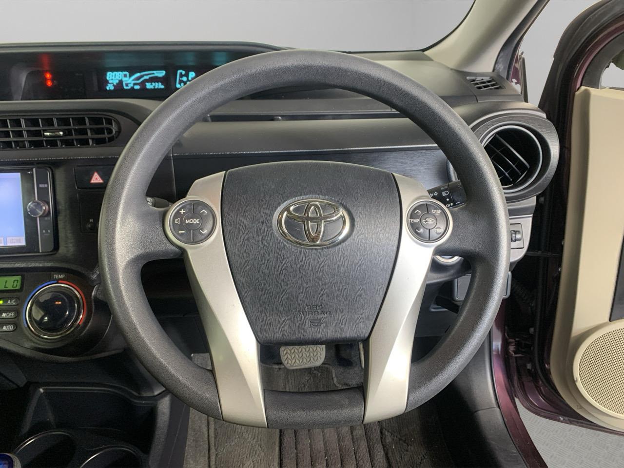 2014 Toyota Aqua S Hatchback REVERSING CAMERA + AUTO LIGHTS + PUSH BUTTON START
