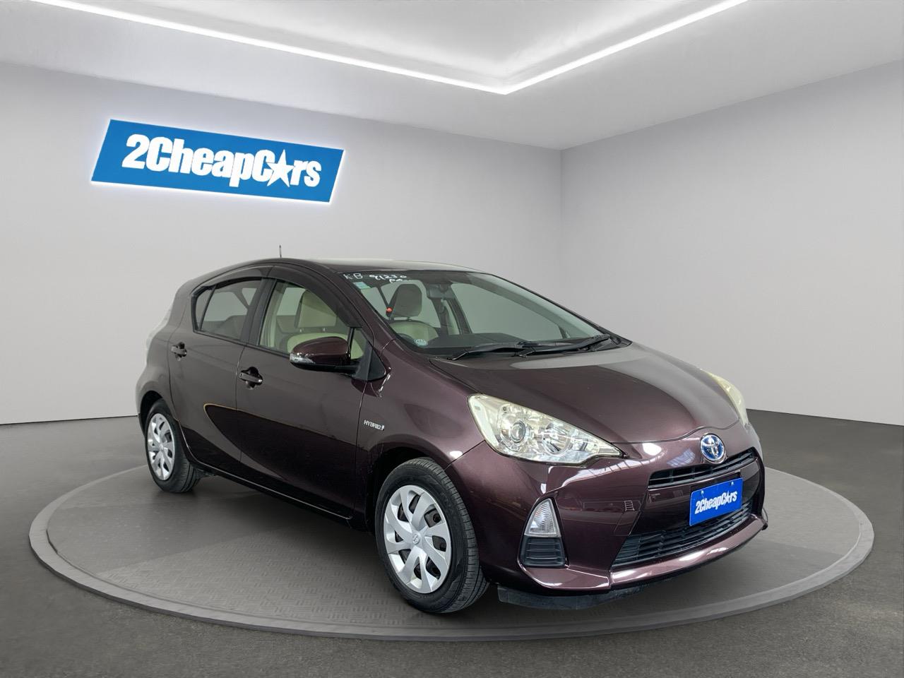 2014 Toyota Aqua S Hatchback REVERSING CAMERA + AUTO LIGHTS + PUSH BUTTON START