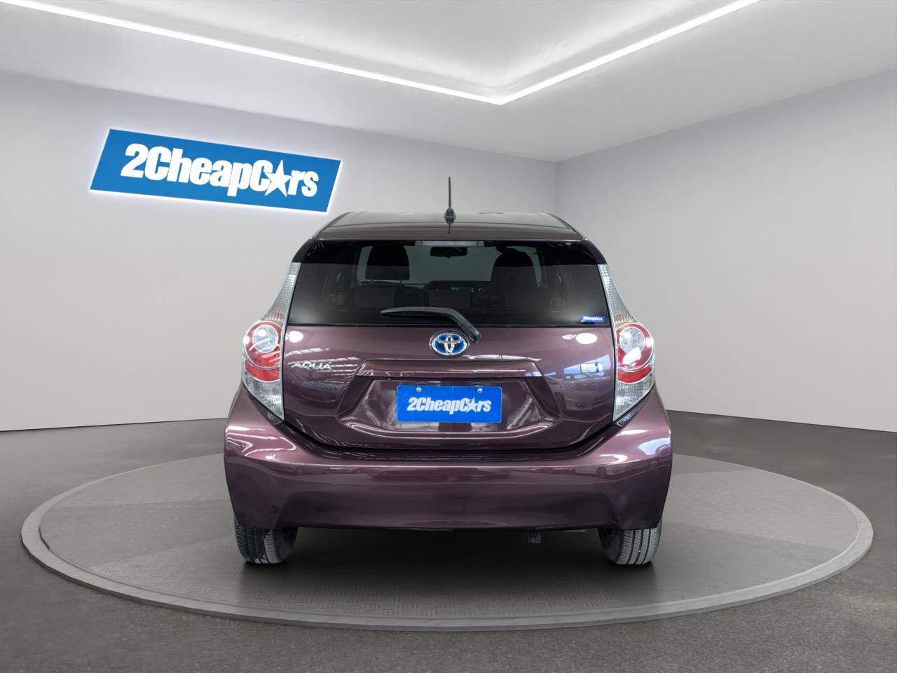 2014 Toyota Aqua S Hatchback REVERSING CAMERA + AUTO LIGHTS + PUSH BUTTON START