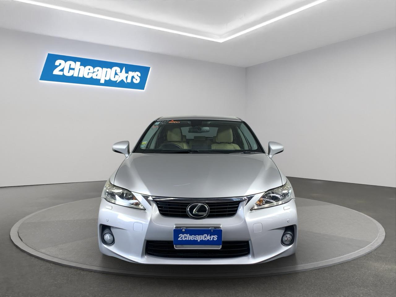 2012 Lexus CT200h Version C Hatchback HEATED SEATS + CRUISE CONTROL + PADDLE SHIFT