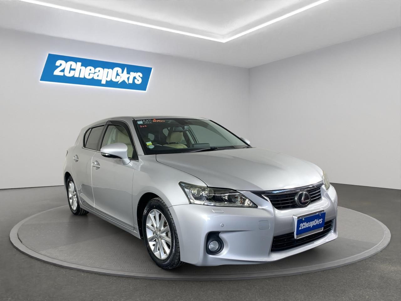 2012 Lexus CT200h Version C Hatchback HEATED SEATS + CRUISE CONTROL + PADDLE SHIFT