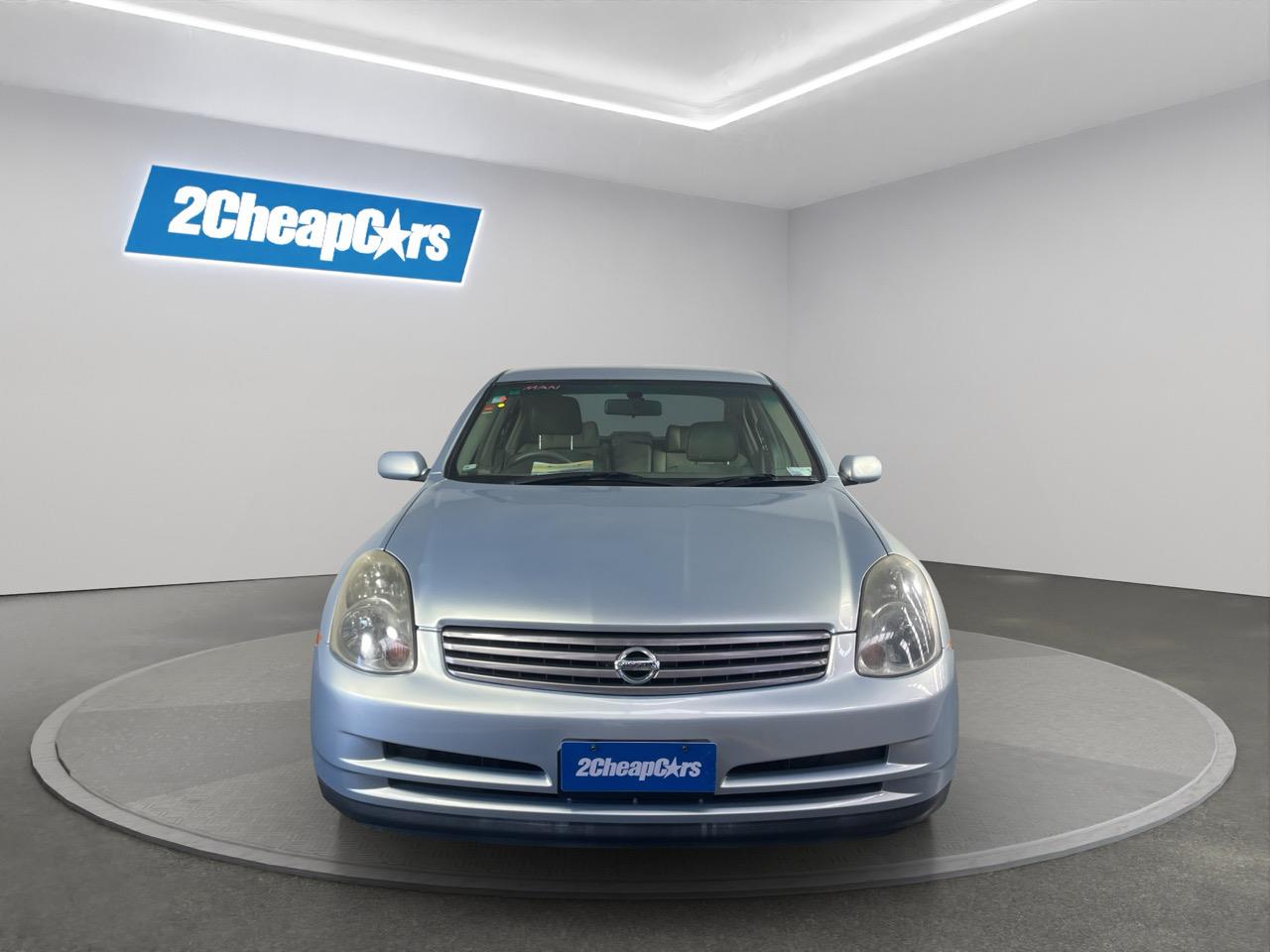 2001 Nissan Skyline 350GT Sedan LEATHER SEATS + MAG WHEEL