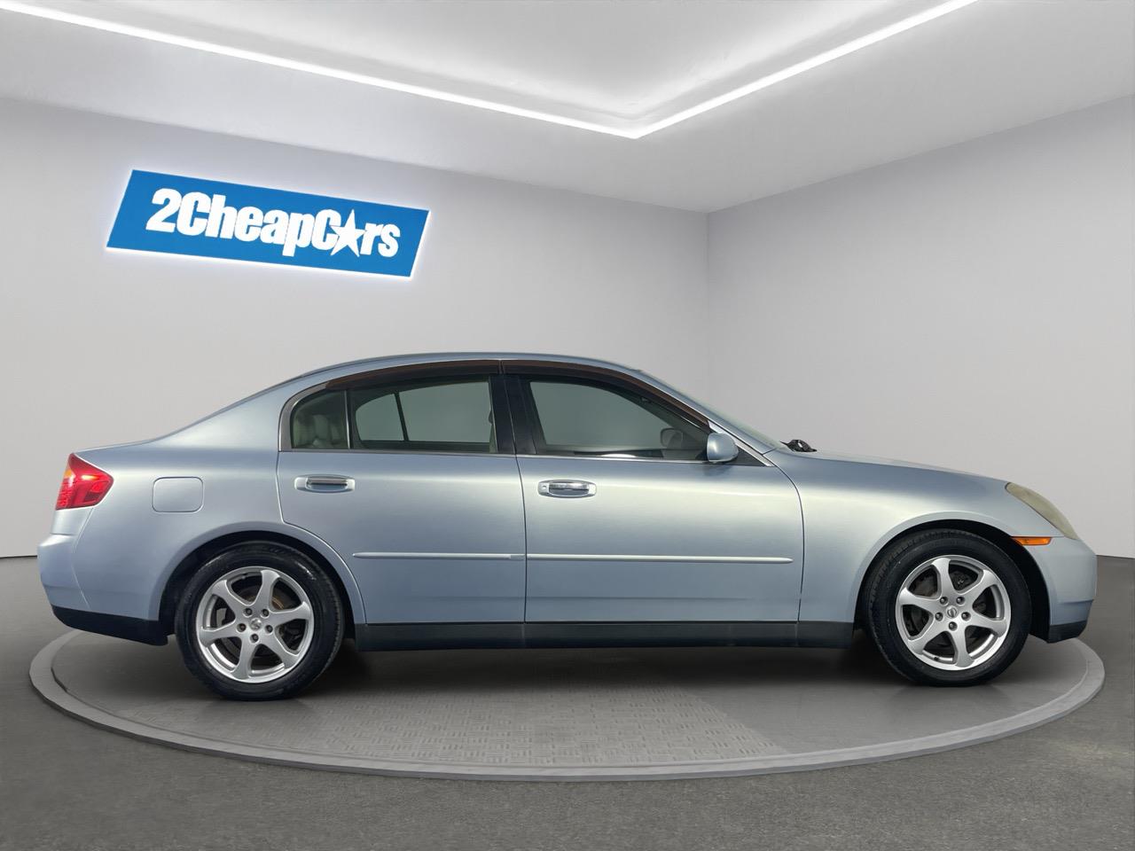 2001 Nissan Skyline 350GT Sedan LEATHER SEATS + MAG WHEEL