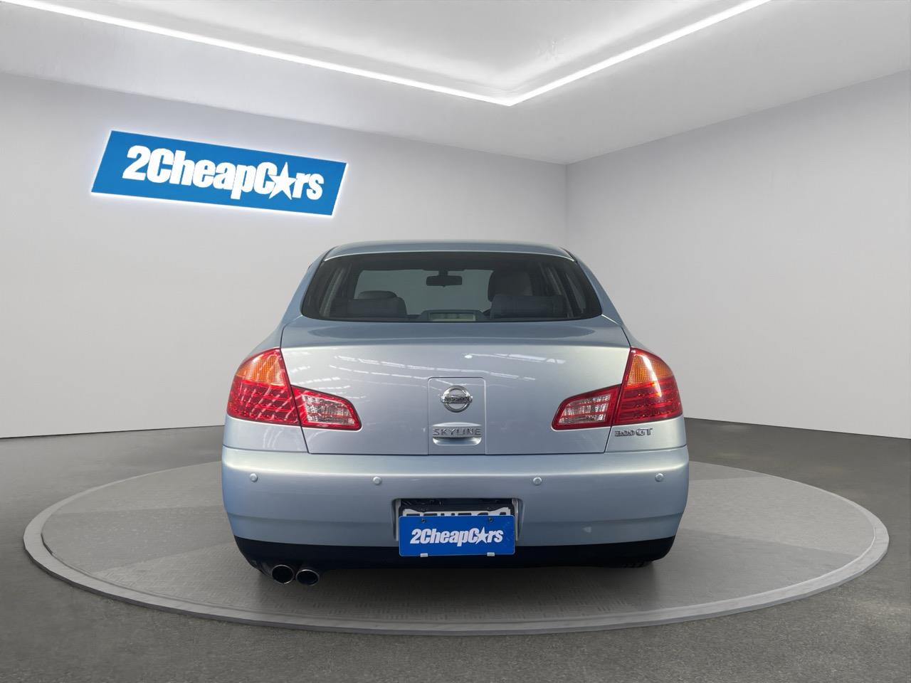 2001 Nissan Skyline 350GT Sedan LEATHER SEATS + MAG WHEEL