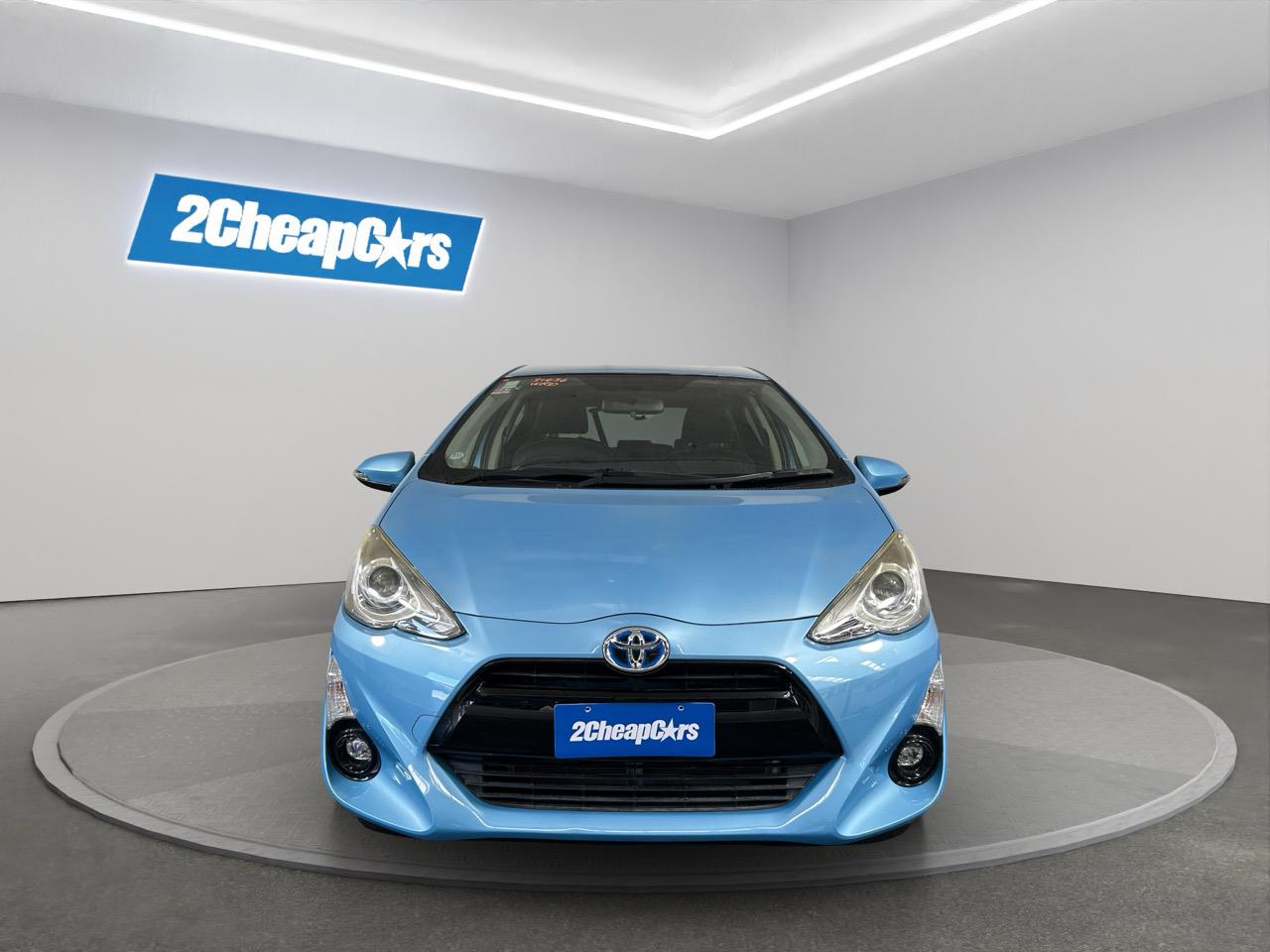 2015 Toyota Aqua Facelift Model G Black Soft Leather Selection Hatchback LOW KMS + REVERSING CAMERA + SMART KEY