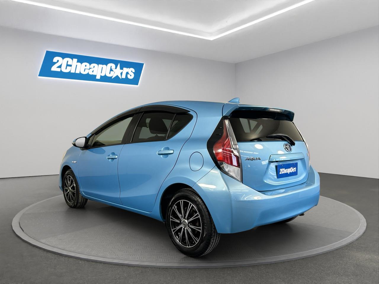 2015 Toyota Aqua Facelift Model G Black Soft Leather Selection Hatchback LOW KMS + REVERSING CAMERA + SMART KEY