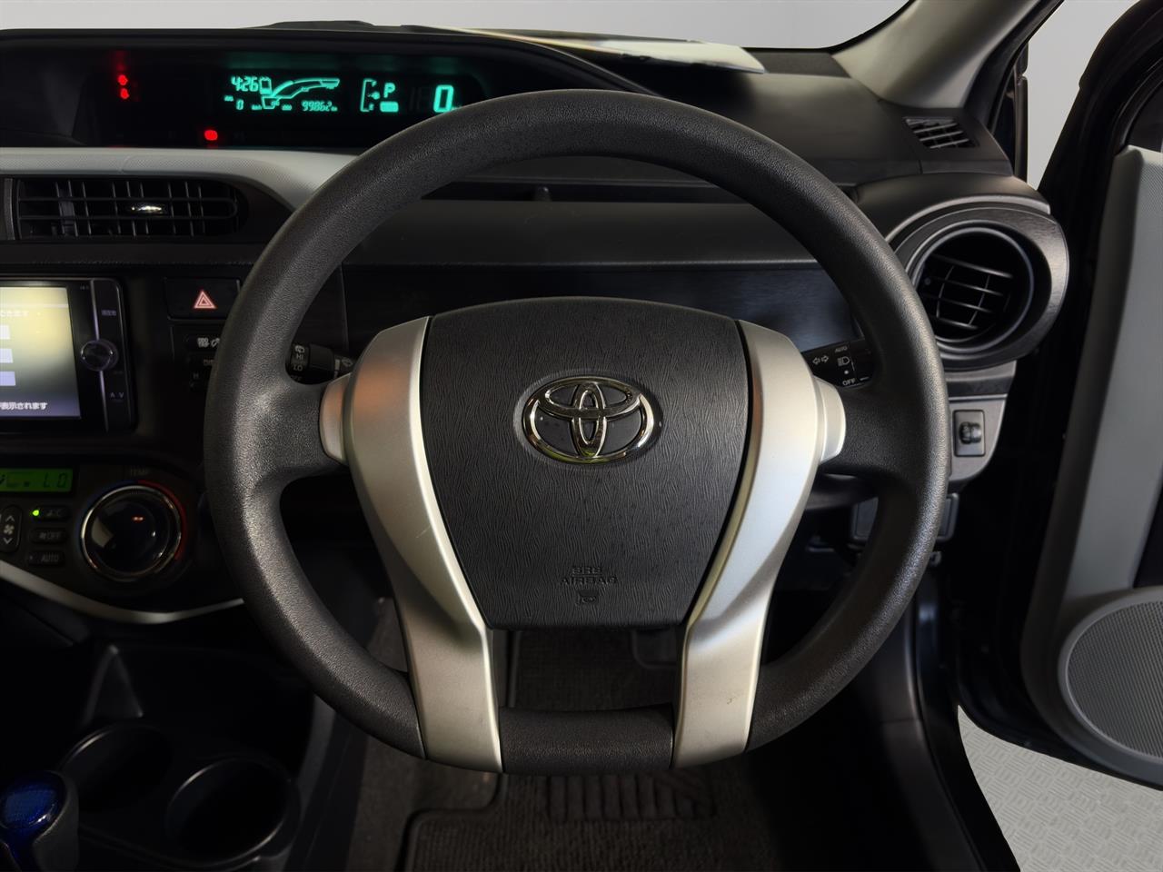 2012 Toyota Aqua S Hatchback SMART KEY + AUTO LIGHTS + GREAT FUEL EFFICIENCY