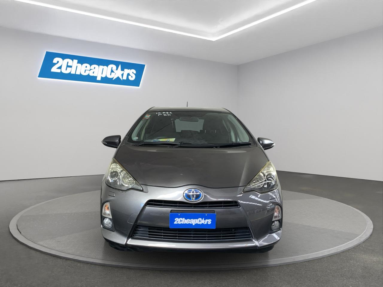 2012 Toyota Aqua S Hatchback REVERSING CAMERA + SMART KEY + HEATED SEATS