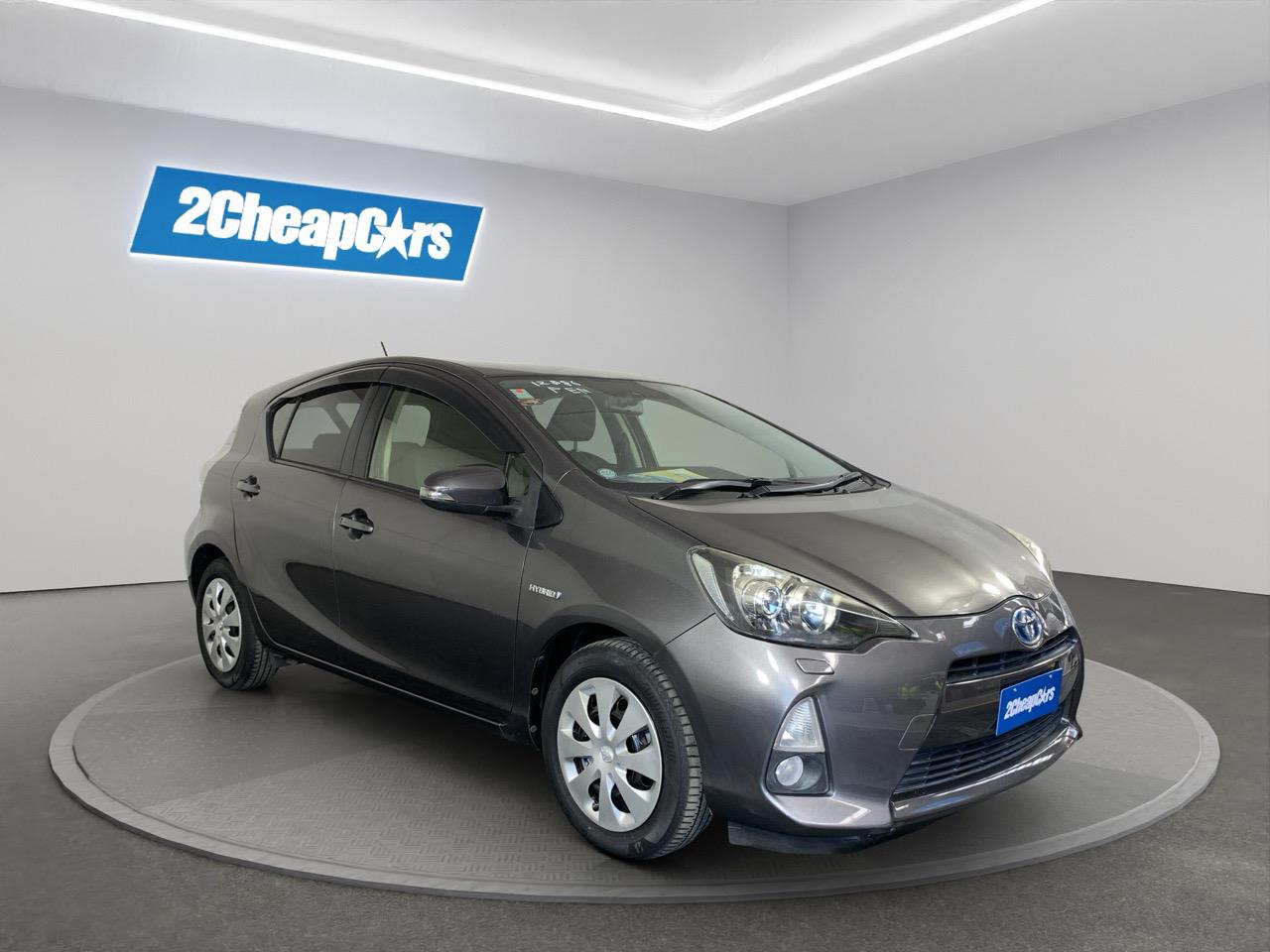 2012 Toyota Aqua S Hatchback REVERSING CAMERA + SMART KEY + HEATED SEATS