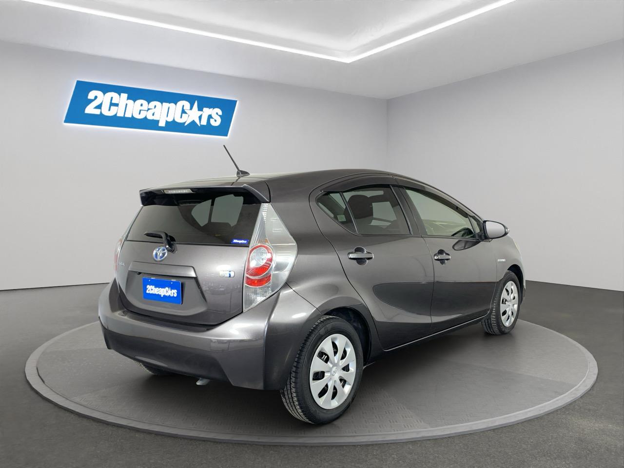 2012 Toyota Aqua S Hatchback REVERSING CAMERA + SMART KEY + HEATED SEATS