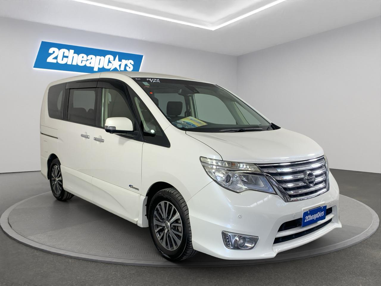 2014 Nissan Serena Hybrid Highway Star People Mover CRUISE CONTROL + POWER SLIDING DOORS + AUTO LIGHTS