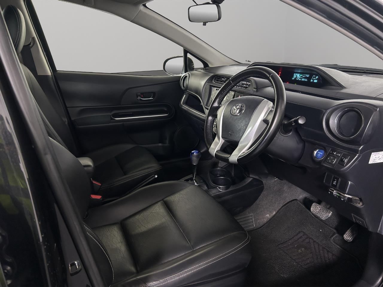 2014 Toyota Aqua G Balck Soft Leather Selection Hatchback LEATHER SEATS + SMART KEY + AUTO LIGHTS