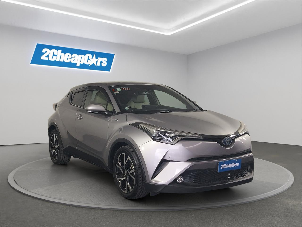 2017 Toyota C-HR HYBRID G LEATHER EDITION RV/SUV LOW KMS + REVERSING CAMERA + CRUISE CONTROL