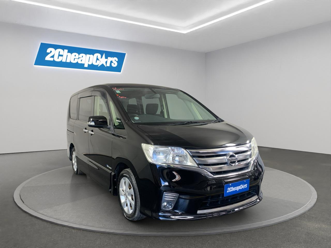 2013 Nissan Serena HGHWAY STAR HYBRID People Mover ELECTRIC SLIDING DOORS + REVESING CAMERA