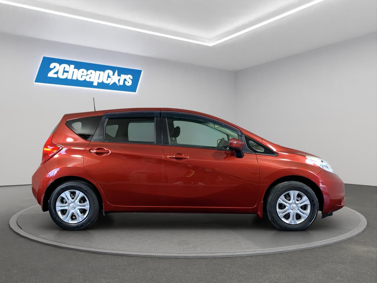 2015 Nissan Note 1.2 X Emergency Brake Package Hatchback LOW KM + PUSH SRART + AUTO LIGHTS