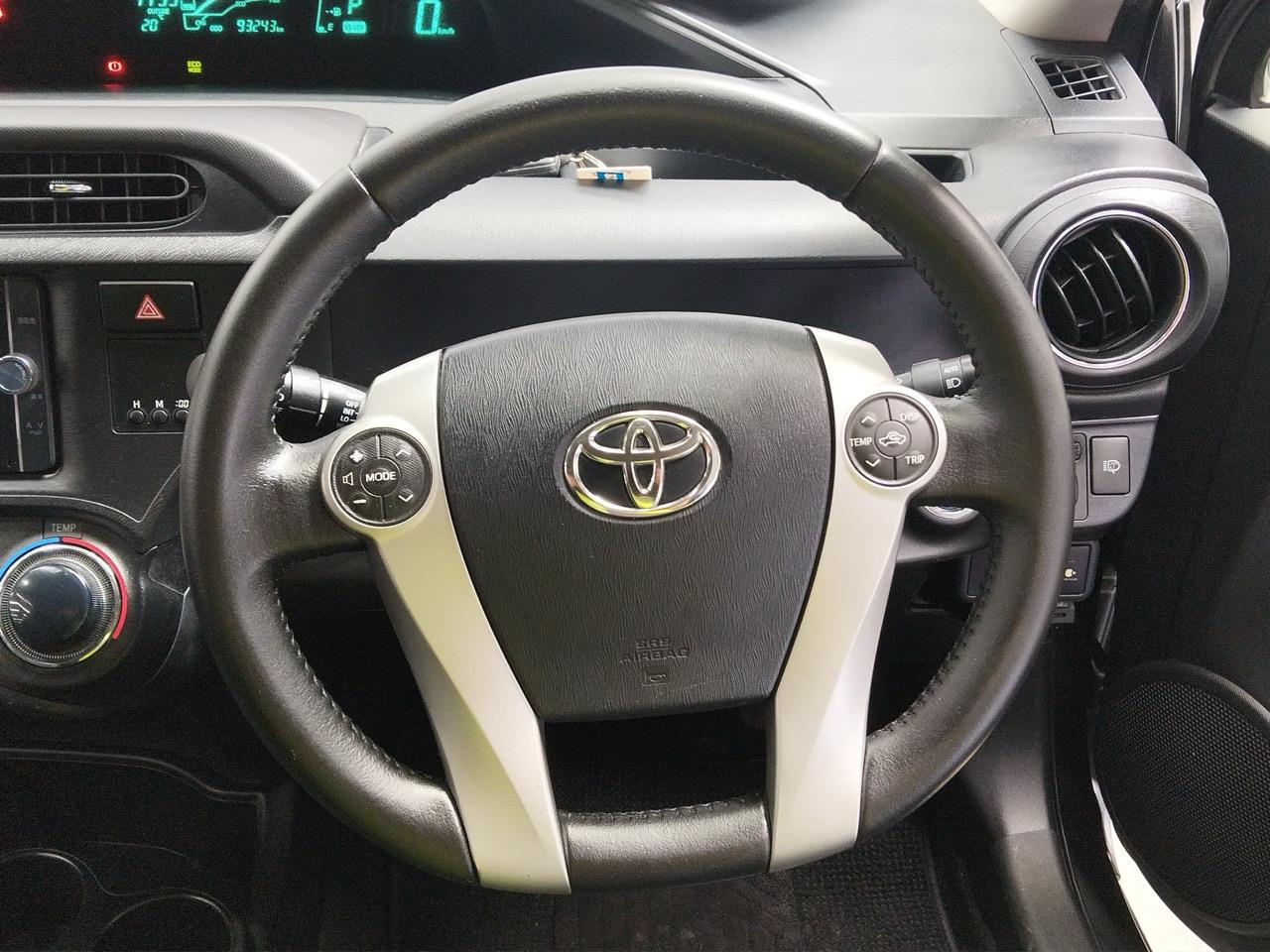 2013 Toyota Aqua S Hatchback HEATED SEATS + PUSH BUTTON START + AUTO LIGHTS