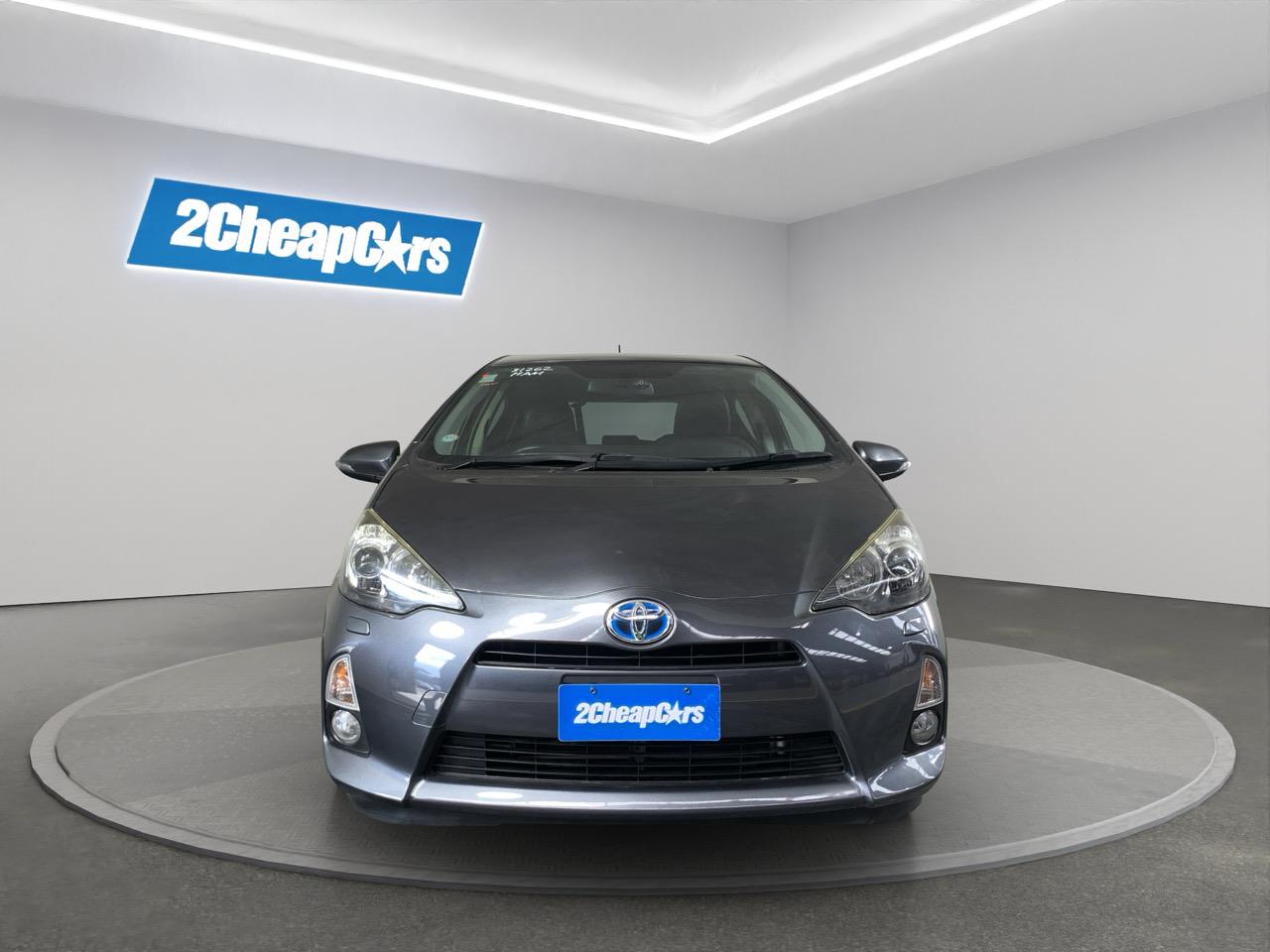 2013 Toyota Aqua S Hatchback HEATED SEATS + PUSH BUTTON START + AUTO LIGHTS