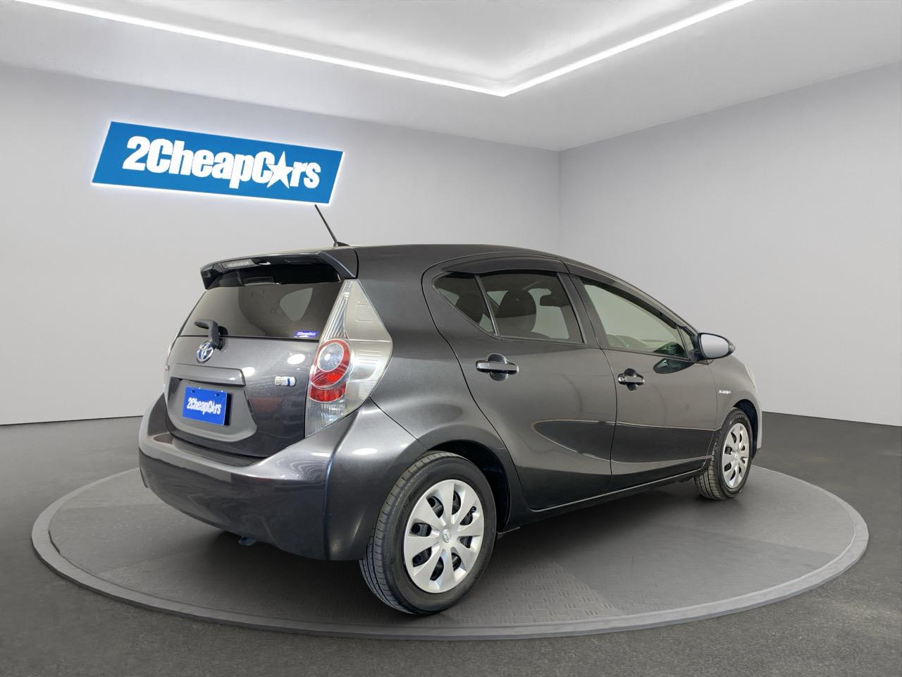 2013 Toyota Aqua S Hatchback HEATED SEATS + PUSH BUTTON START + AUTO LIGHTS