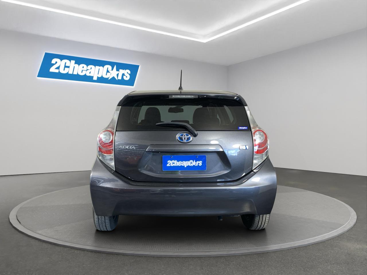 2013 Toyota Aqua S Hatchback HEATED SEATS + PUSH BUTTON START + AUTO LIGHTS