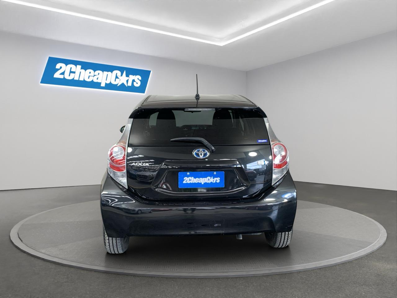 2012 Toyota Aqua S Hatchback HEATED SEATS + AUTO LIGHTS + PUSH BUTTON START