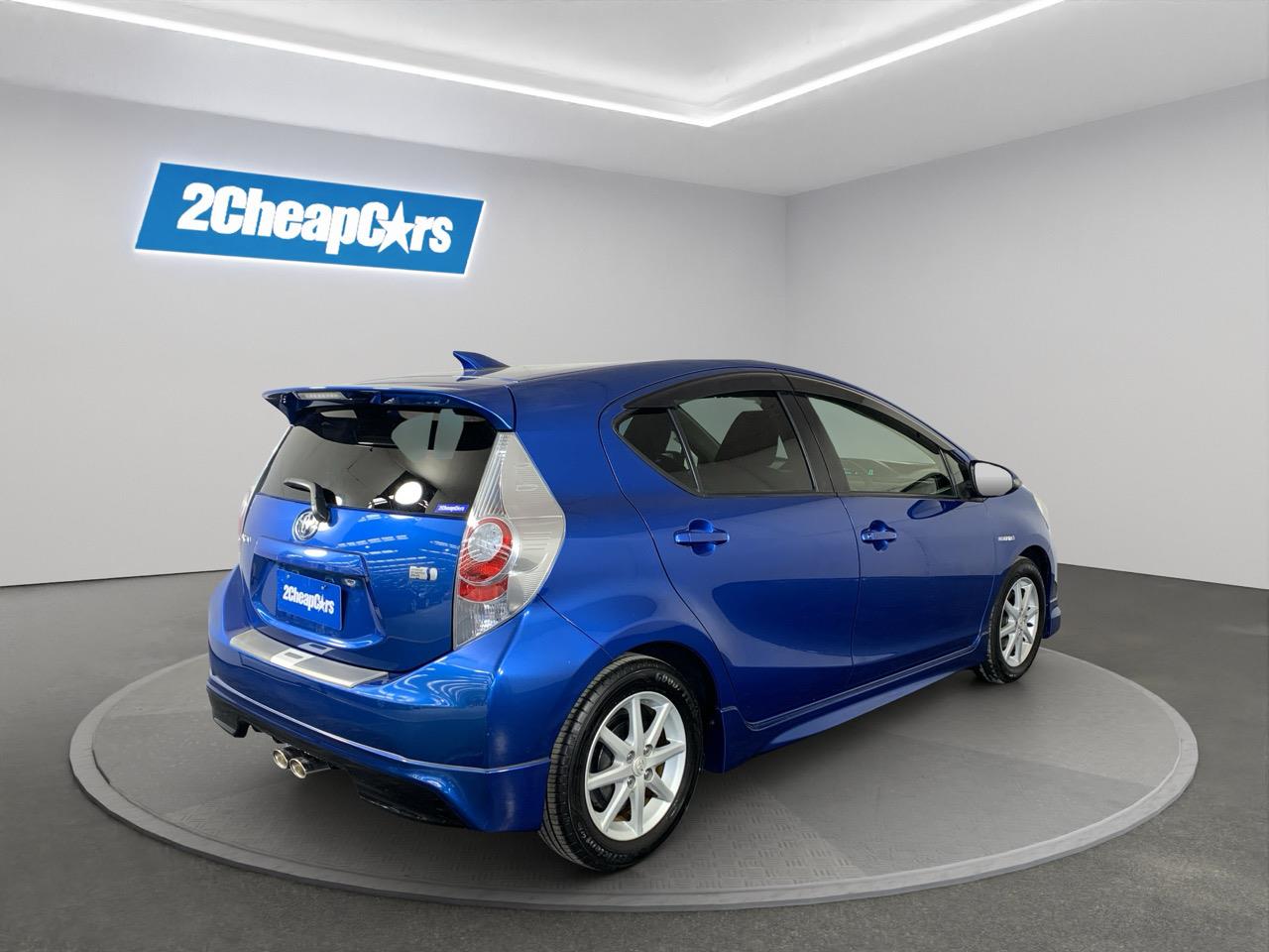 2013 Toyota Aqua S AERO Hatchback REVERSING CAMERA + PUSH BUTTON START + AUTO LIGHTS