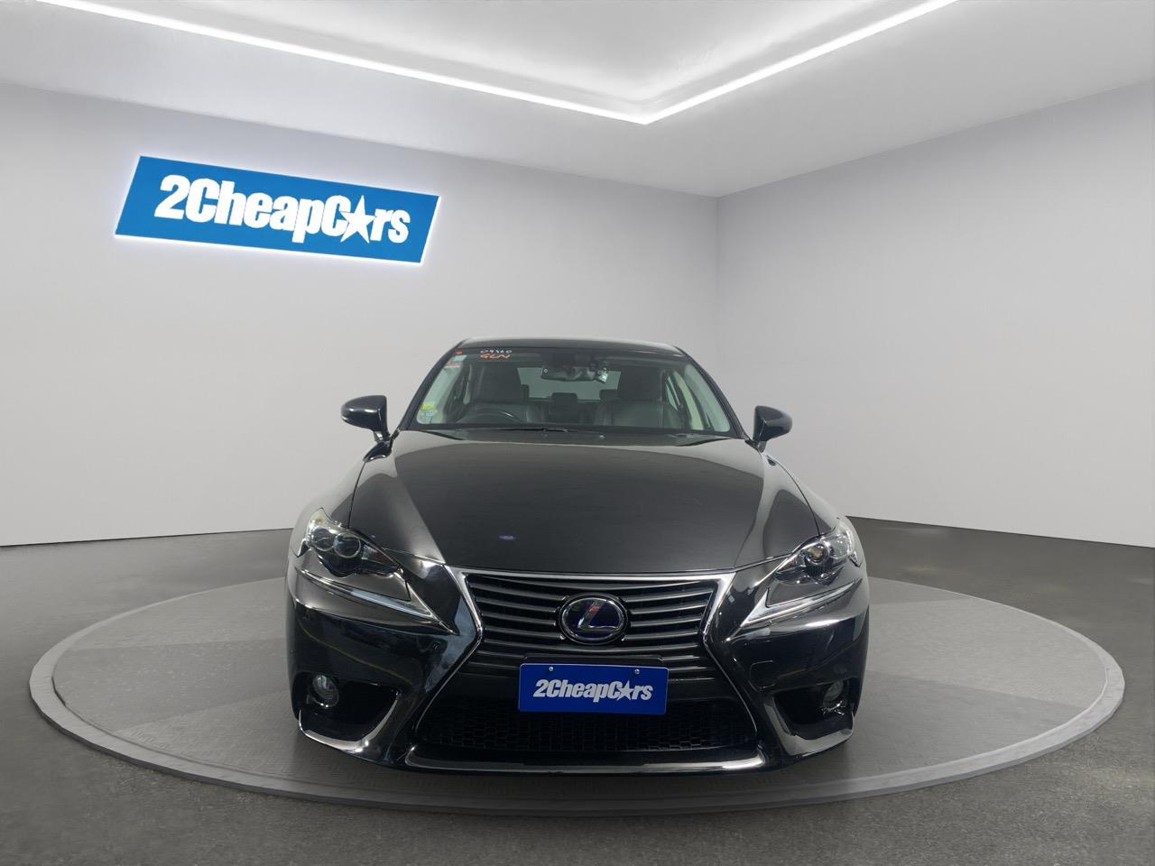2013 Lexus IS 300H  Sedan HEATED SEATS + PUSH START + PADDLE SHIFT