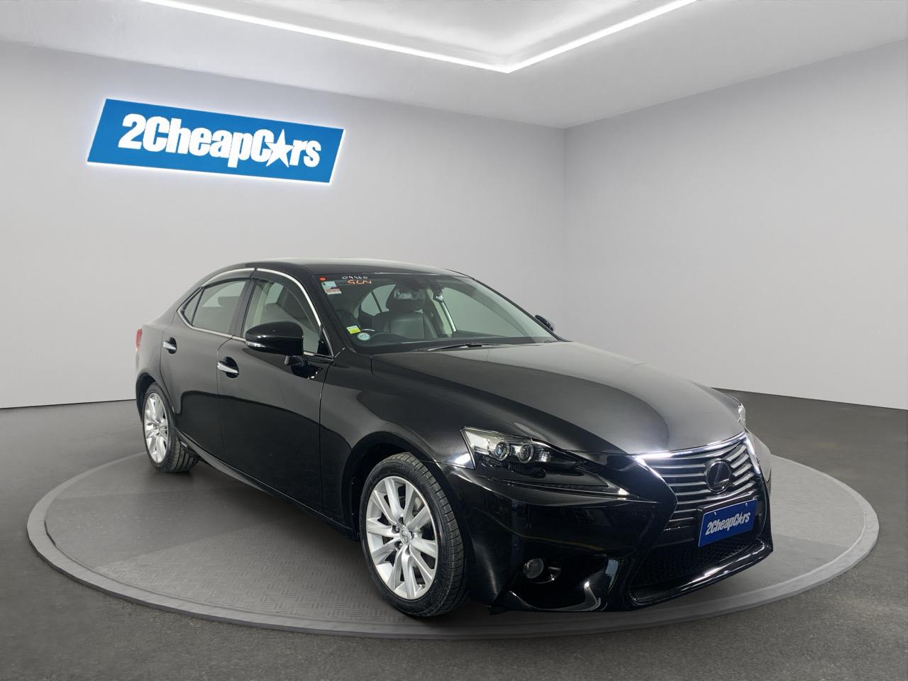 2013 Lexus IS 300H  Sedan HEATED SEATS + PUSH START + PADDLE SHIFT