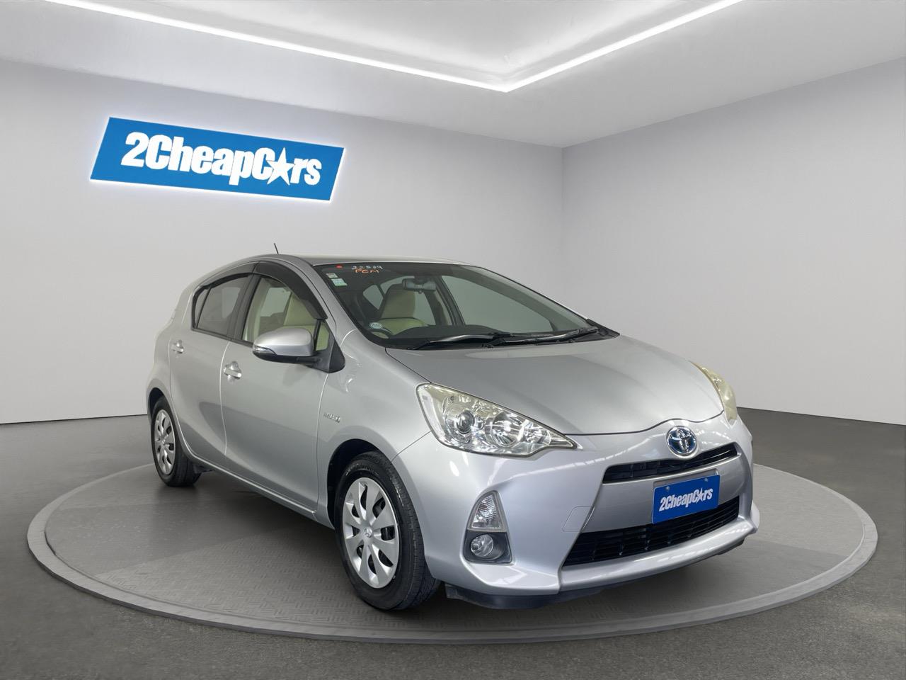2012 Toyota Aqua S Hatchback REVERSING CAMERA + AUTO LIGHTS + PUSH START