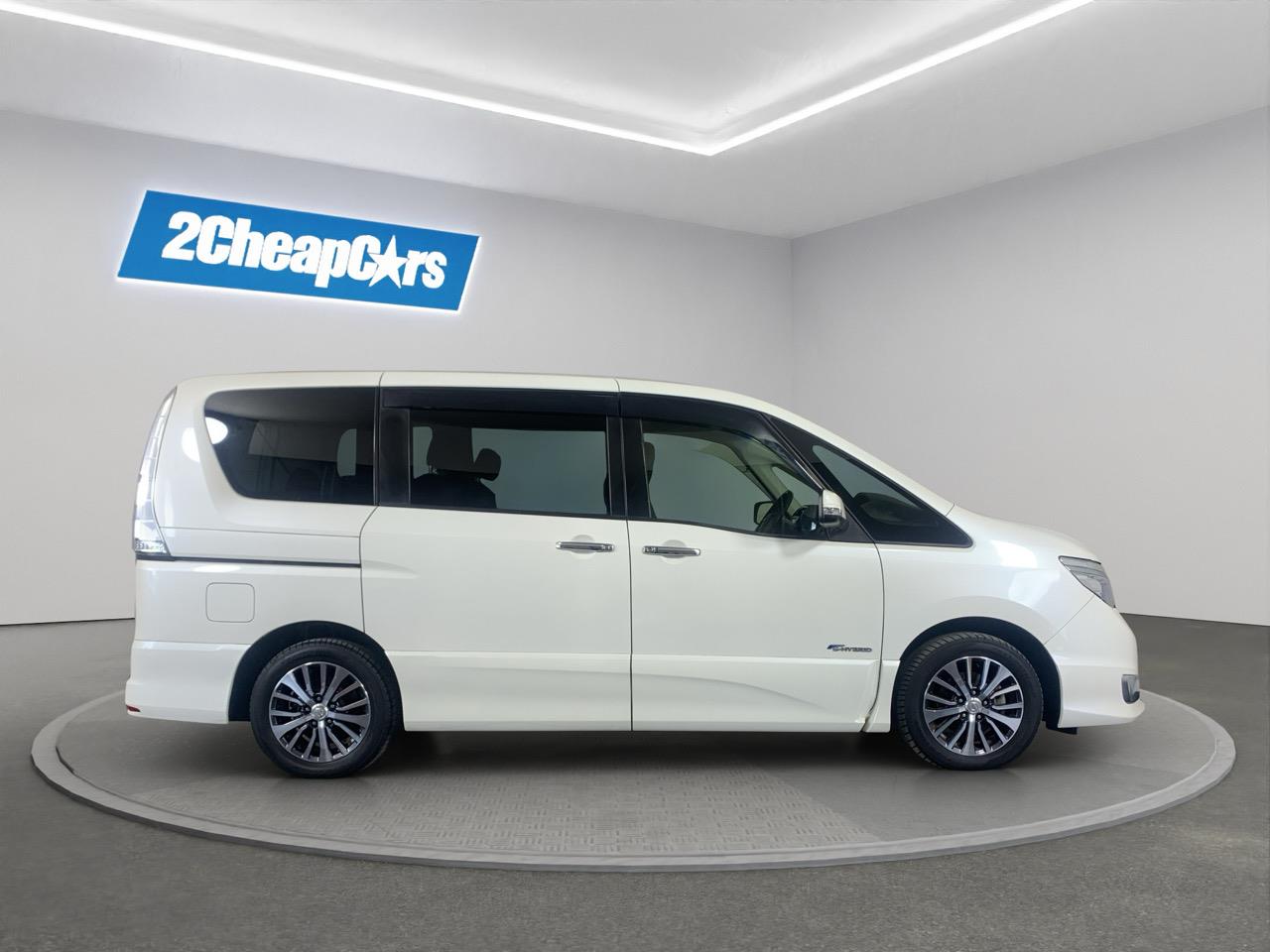2014 Nissan Serena Hybrid Highway Star People Mover POWER SLIDING DOORS + CRUISE CONTROL + MAG WHEELS