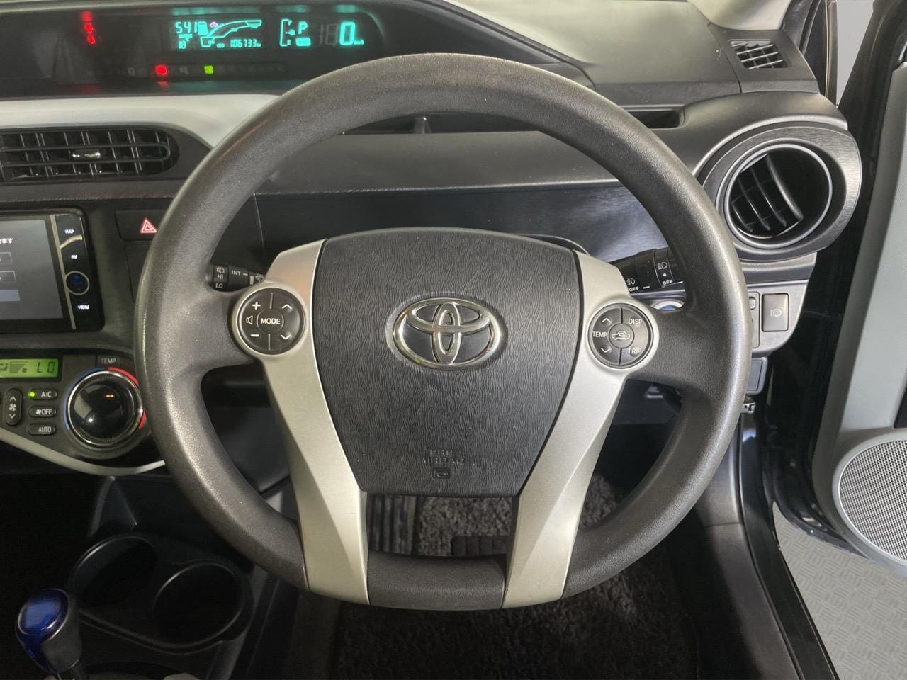 2012 Toyota Aqua G Hatchback REVESING CAMERA + PUSH SRART + AUTO LIGHTS