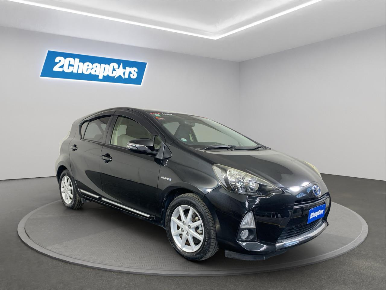 2013 Toyota Aqua S Hatchback MAG WHEELS + PUSH BUTTON START + AUTO LIGHTS