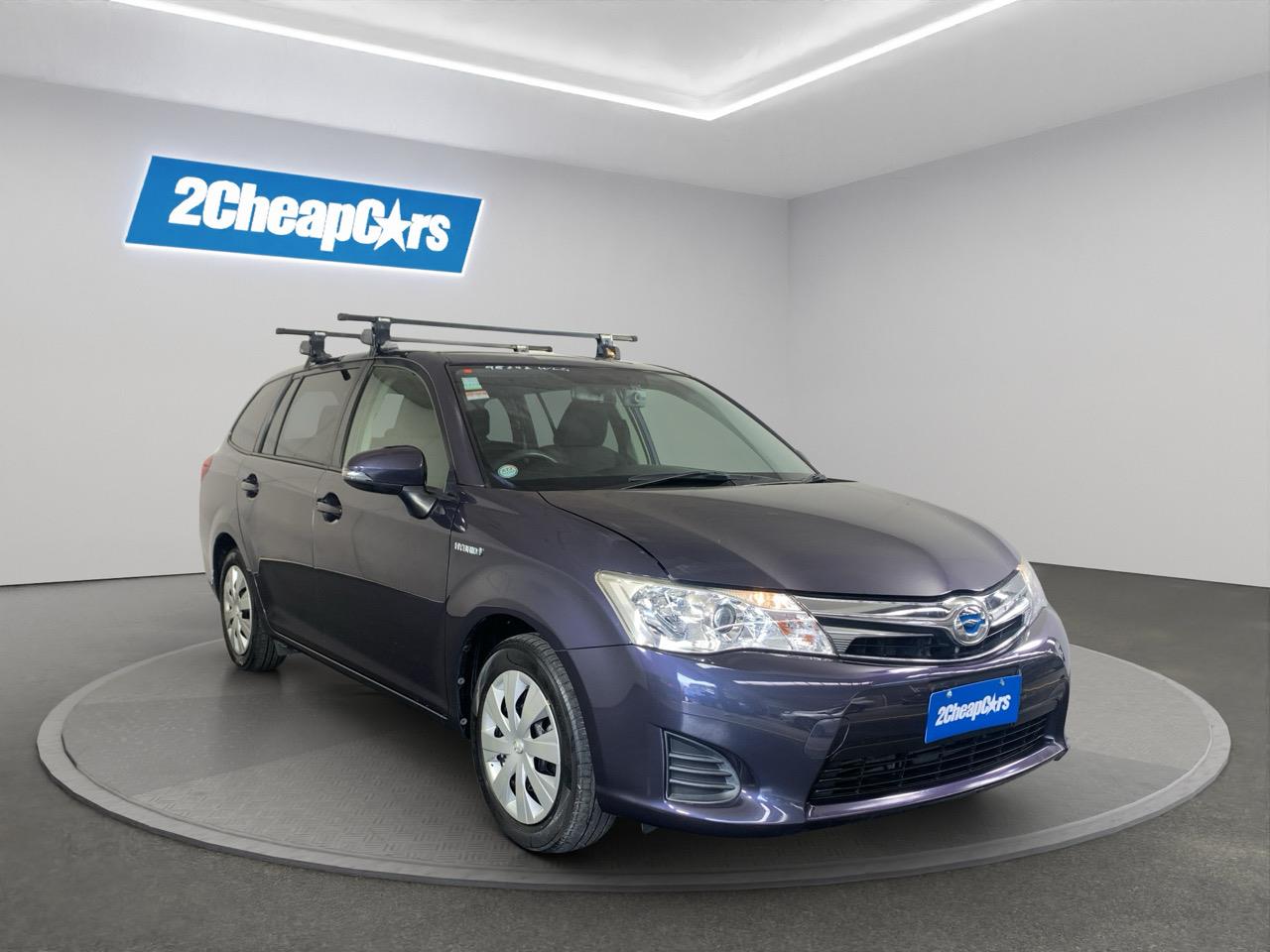 2015 Toyota Corolla Fielder Hybrid Station Wagon AUTO LIGHTS + ROOF RACK + GREAT SPACE