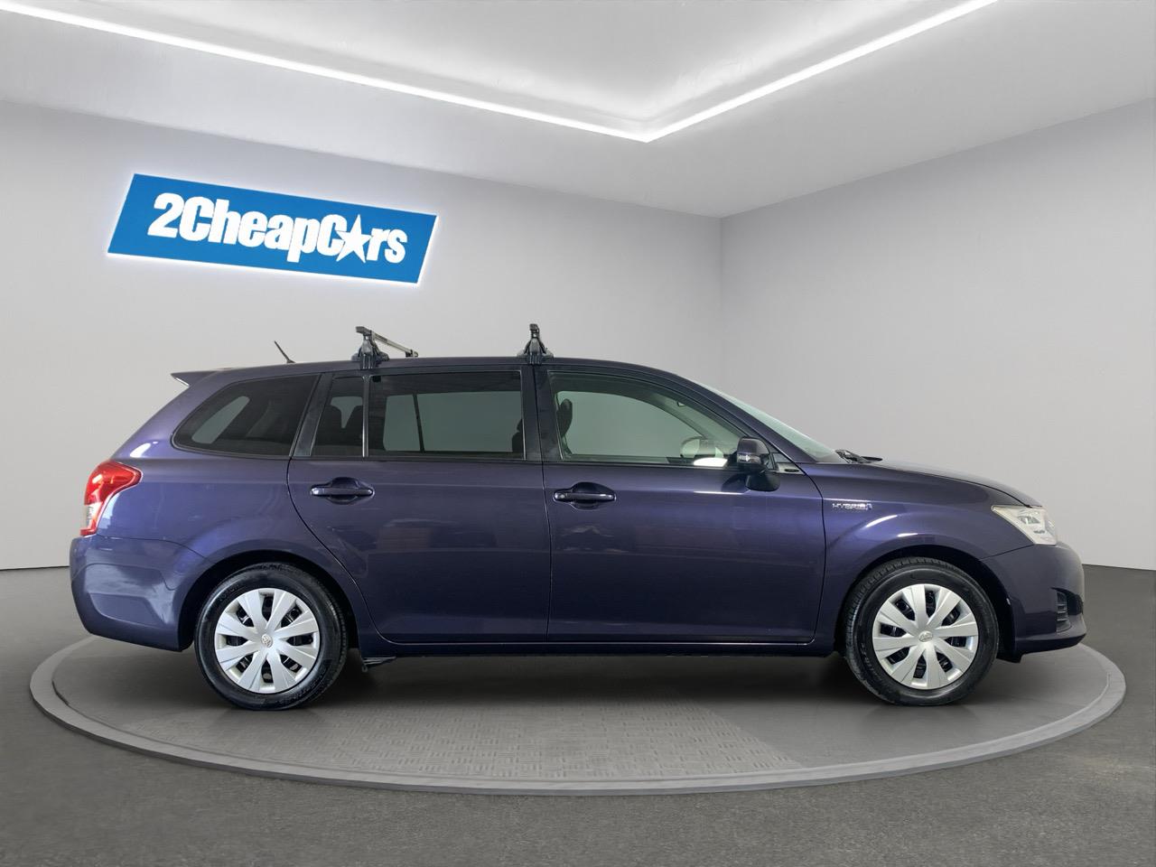 2015 Toyota Corolla Fielder Hybrid Station Wagon AUTO LIGHTS + ROOF RACK + GREAT SPACE