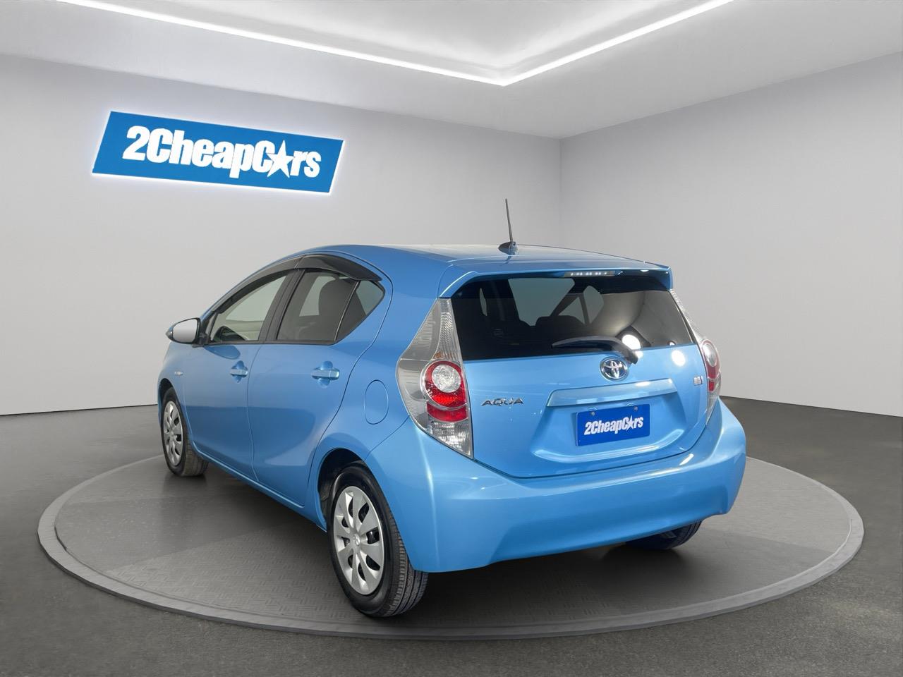 2012 Toyota Aqua S Hatchback AUTO LIGHTS + PUSH START