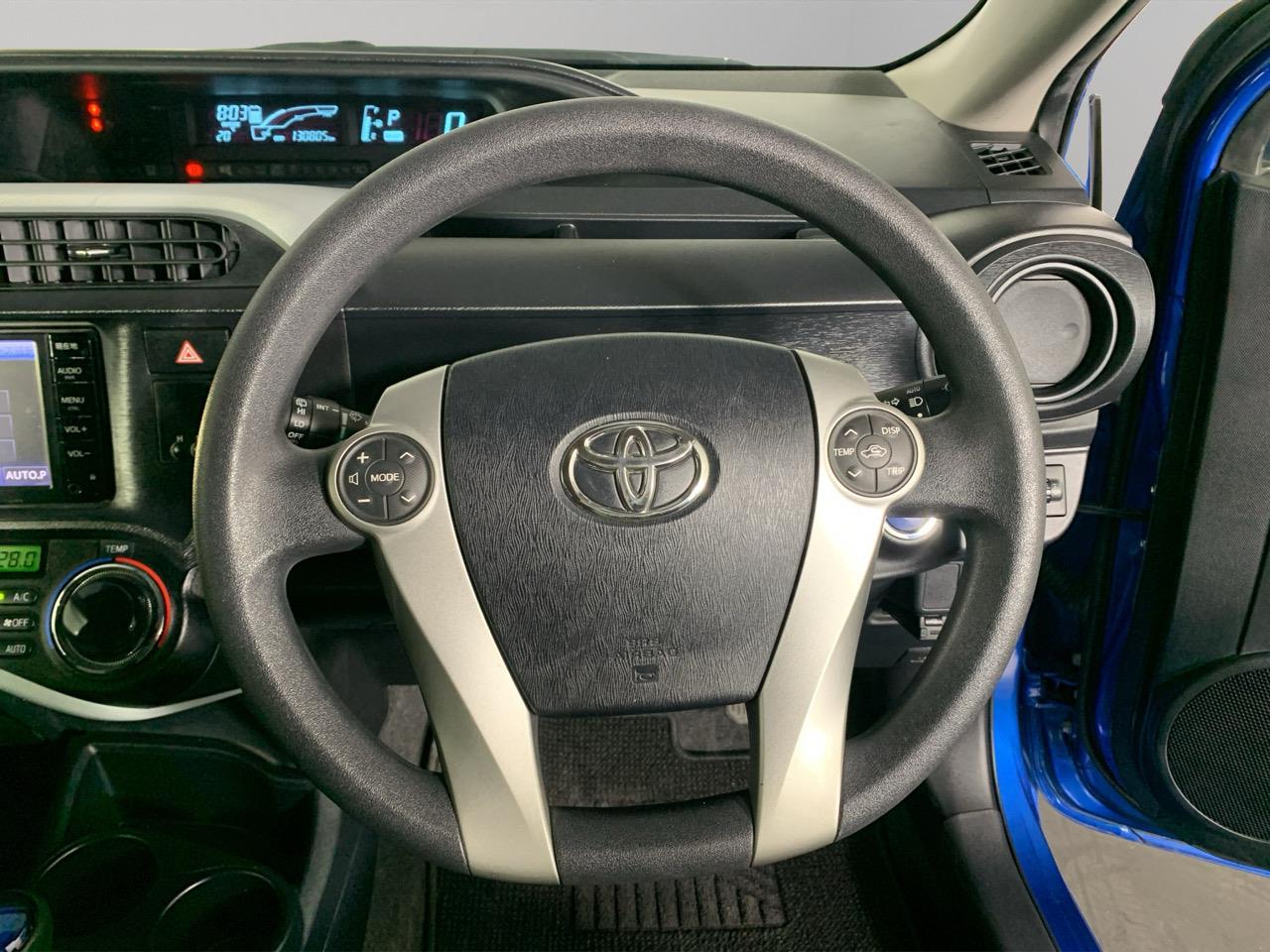 2014 Toyota Aqua S Hatchback REVERSING CAMERA + PUSH BUTTON START + AUTO LIGHTS