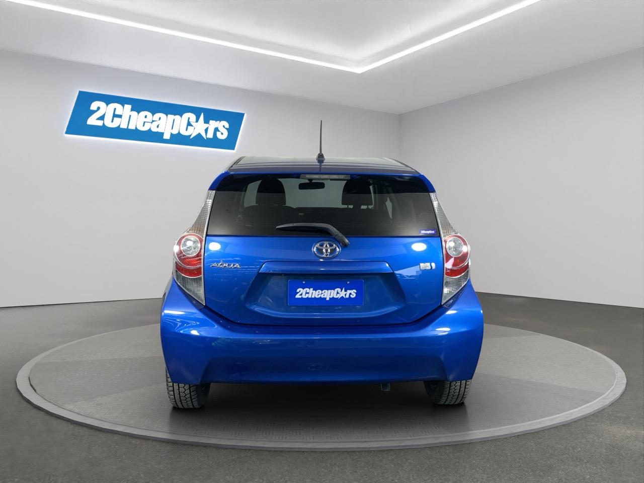 2014 Toyota Aqua S Hatchback REVERSING CAMERA + PUSH BUTTON START + AUTO LIGHTS