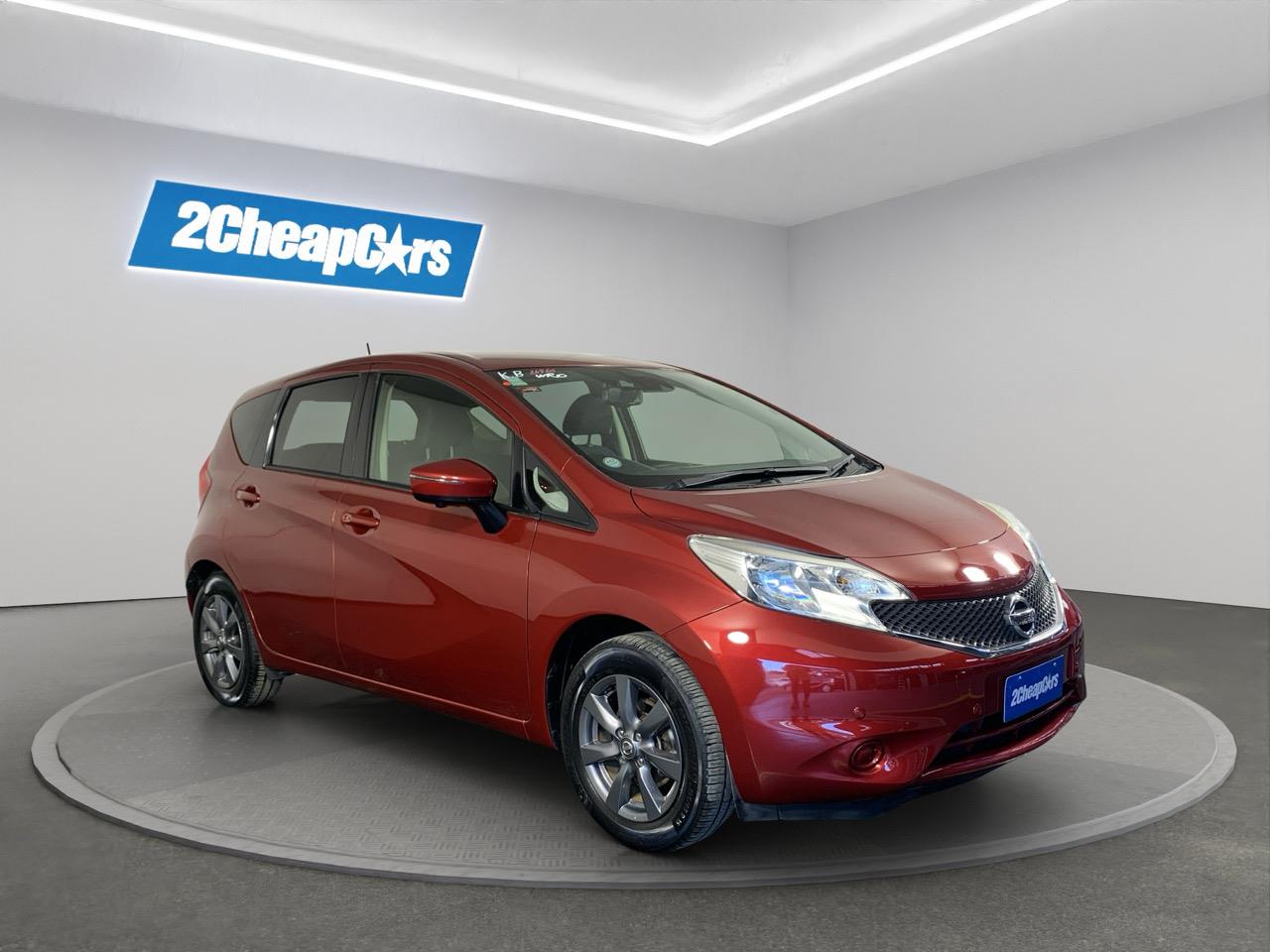 2015 Nissan Note 1.2 X Emergency Brake Package Hatchback LOW KMS + AUTO LIGHTS + REVERSING CAMERA