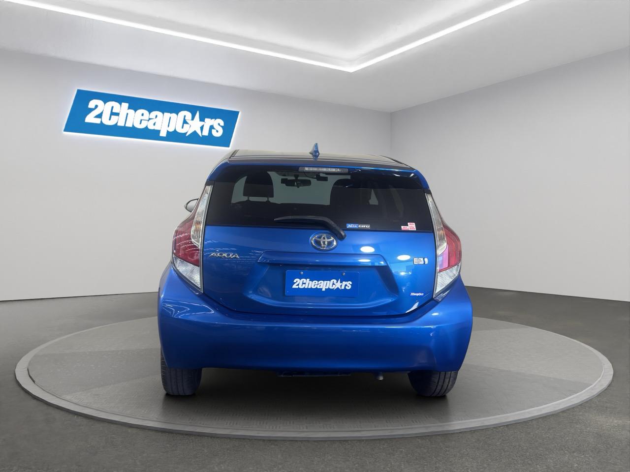 2015 Toyota Aqua Facelift Model S Hatchback REVERSING CAMERA + AUTO LIGHTS + PUSH BUTTON START