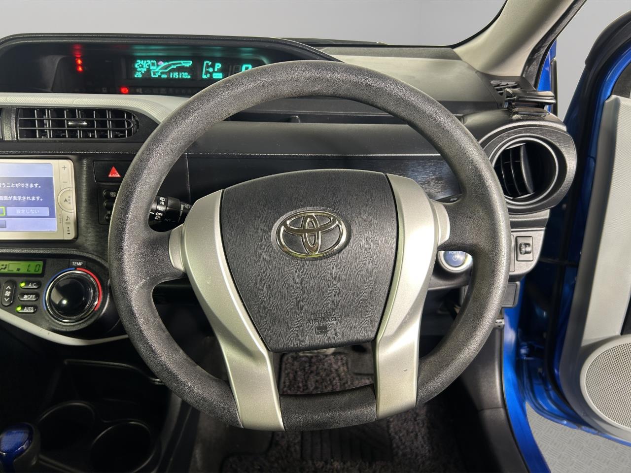 2012 Toyota Aqua S Hatchback REVERSING CAMERA + SMART KEY + AUTO LIGHTS