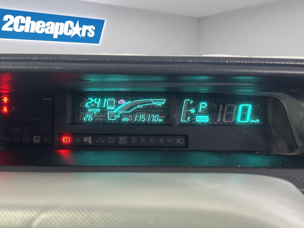 2012 Toyota Aqua S Hatchback REVERSING CAMERA + SMART KEY + AUTO LIGHTS