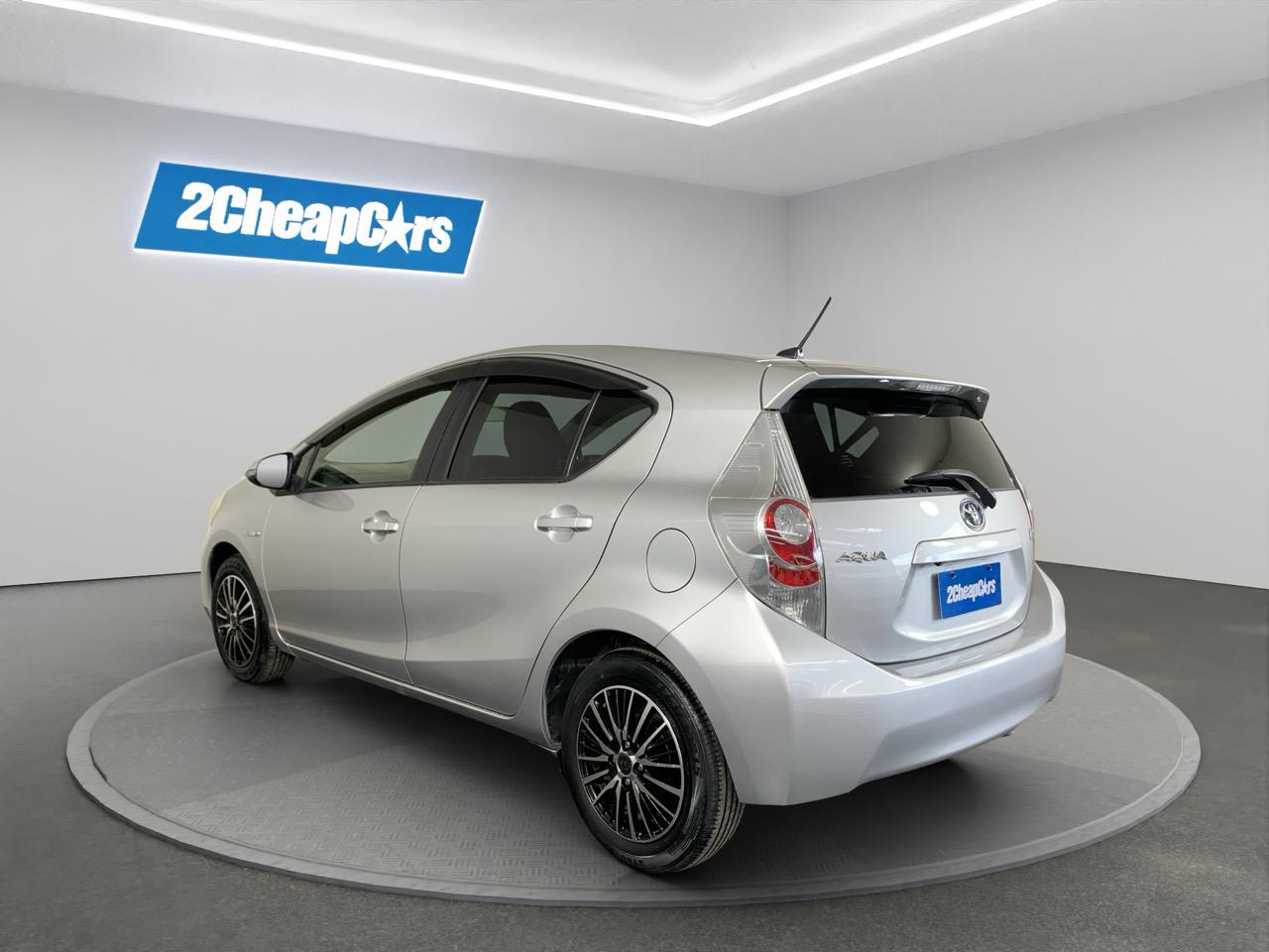 2012 Toyota Aqua S Hatchback LOW KMS + REVERSING CAMERA + AUTO LIGHTS 