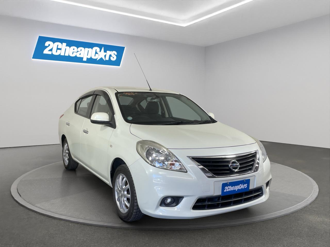 2012 Nissan Latio X Sedan LOW KM + REVERSING CAMERA + PUSH START