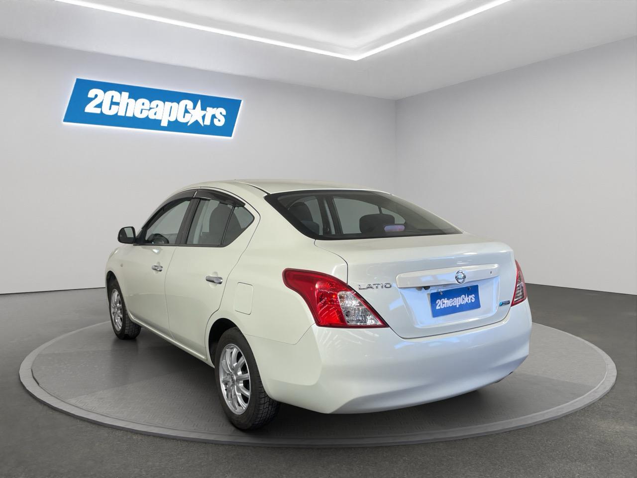 2012 Nissan Latio X Sedan LOW KM + REVERSING CAMERA + PUSH START