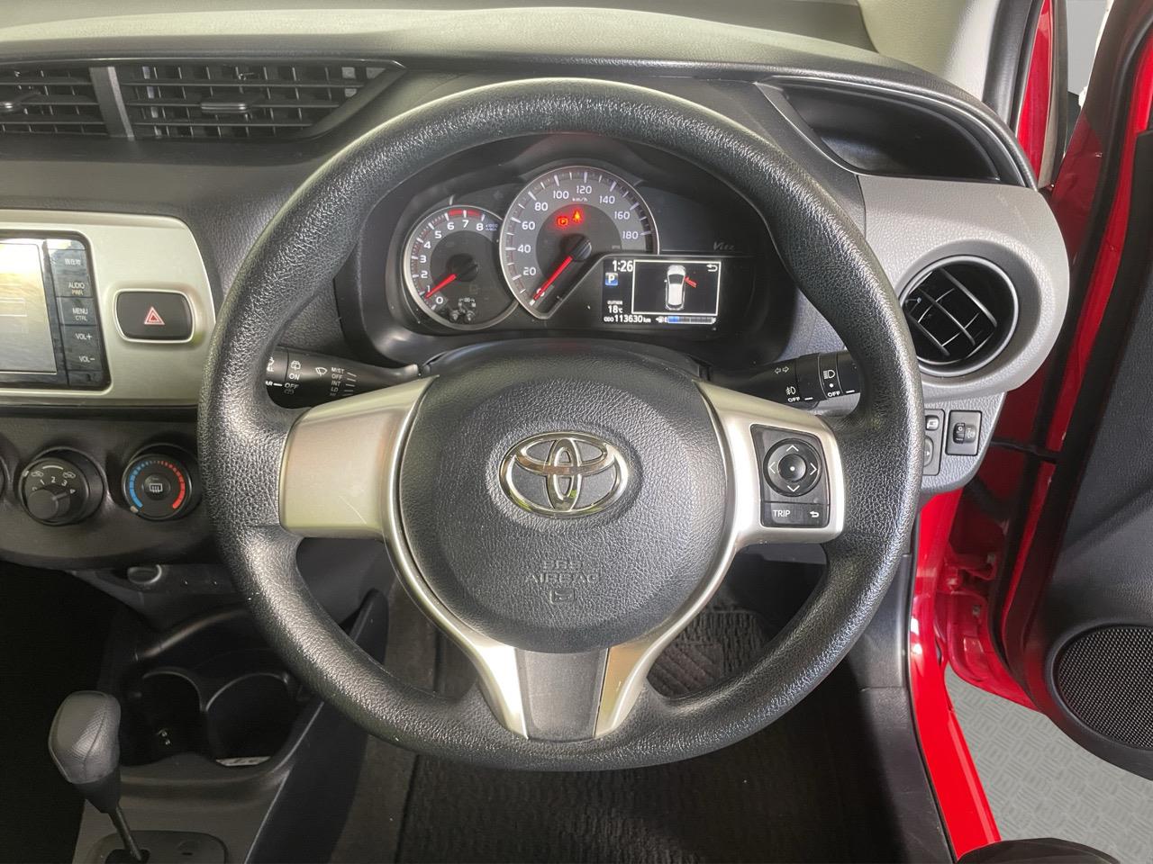 2015 Toyota Vitz 1.3 Hatchback REVERSING CAMERA + PUSH BUTTON START