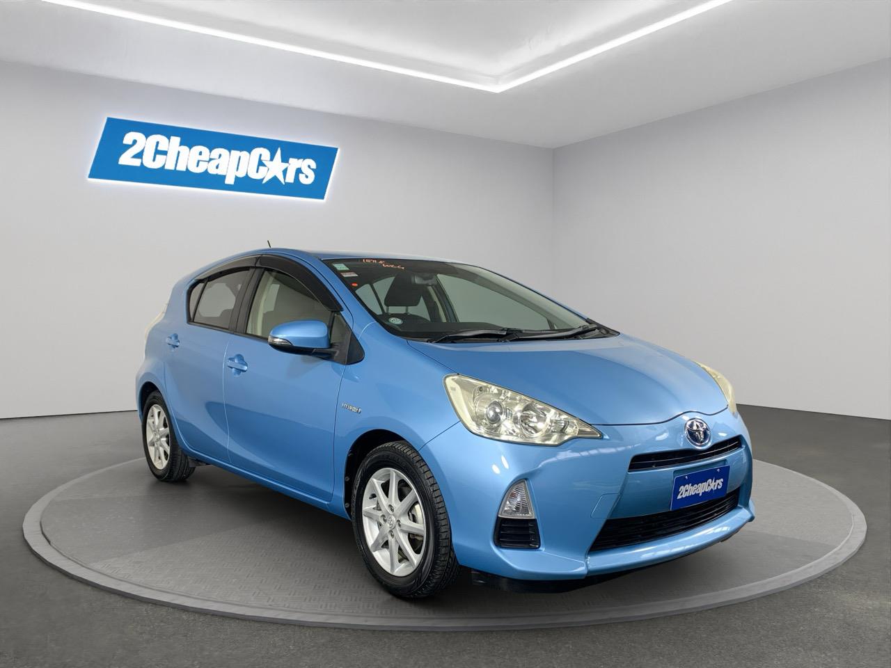 2012 Toyota Aqua G Hatchback LOW KM + PUSH SRART + AUTO LIGHTS
